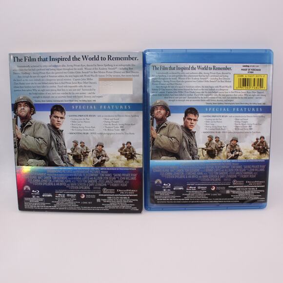 Saving Private Ryan (Blu-ray, 2-Disc Set) Sapphire Series with Slipcover - Picture 2 of 14
